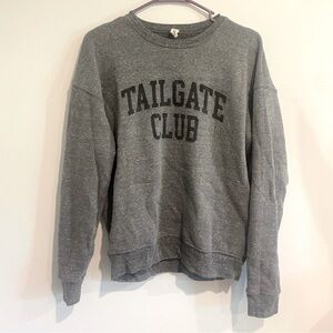 Gray boutique women’s tailgate sweatshirt